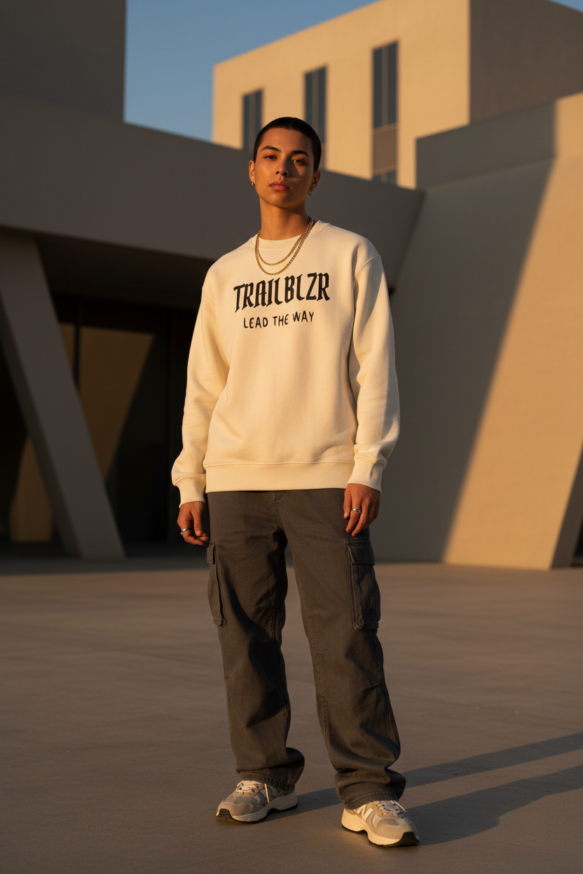 Crewneck Editorial Shot